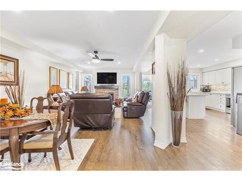 50 Masters Crescent, Port Severn, ON - Indoor Photo Showing Dining Room With Fireplace