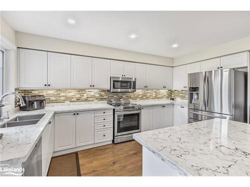 50 Masters Crescent, Port Severn, ON - Indoor Photo Showing Kitchen With Double Sink With Upgraded Kitchen