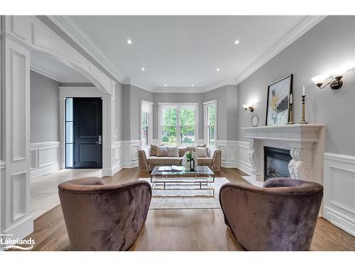 75 John Street, Markham, ON - Indoor Photo Showing Living Room With Fireplace