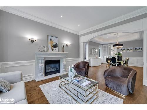 75 John Street, Markham, ON - Indoor Photo Showing Living Room With Fireplace