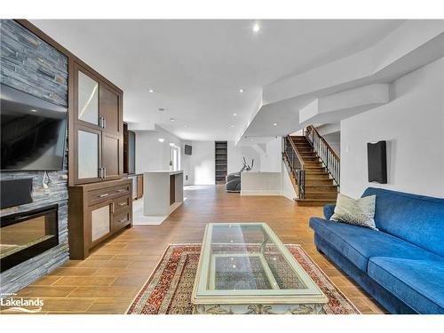 75 John Street, Markham, ON - Indoor Photo Showing Living Room With Fireplace