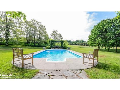 708148 21 County Road, Mulmur, ON - Outdoor With In Ground Pool With Backyard