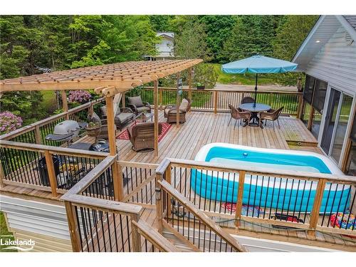 256 Woodland Drive, Huntsville, ON - Outdoor With Deck Patio Veranda With Exterior