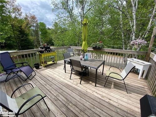 204 Mineral Springs Road, Huntsville, ON - Outdoor With Deck Patio Veranda With Exterior