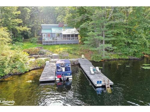 1029 Lakeshore Drive Drive, Gravenhurst, ON - Outdoor With Body Of Water With Deck Patio Veranda