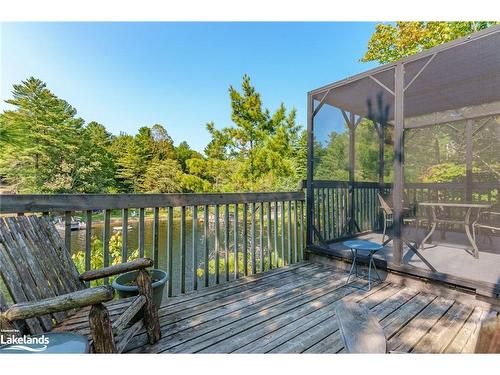 1118 Tomingas Road, Gravenhurst, ON - Outdoor With Deck Patio Veranda With Exterior