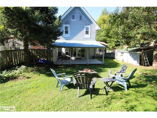 14 N Fetterly Street, Huntsville, ON - Outdoor With Backyard