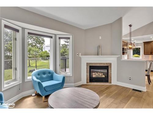 9 Middleton Drive, Peterborough, ON - Indoor Photo Showing Living Room With Fireplace