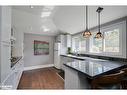 515 Sarah Street N, Gravenhurst, ON  - Indoor Photo Showing Kitchen With Double Sink 