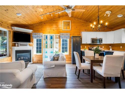 23 Cabin Crescent, Wasaga Beach, ON - Indoor With Fireplace