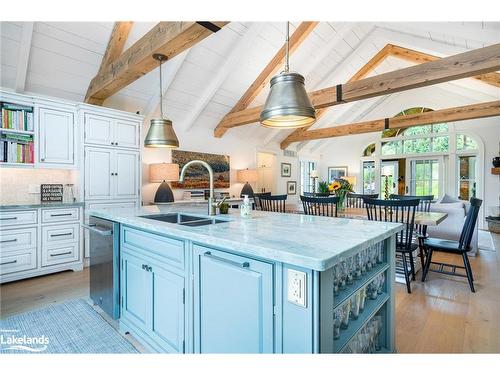 5 Purple Hill Lane, Creemore, ON - Indoor Photo Showing Kitchen With Double Sink