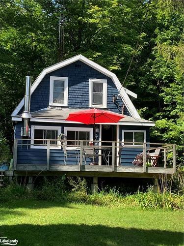 1079 Hewlitt Road, Milford Bay, ON - Outdoor With Deck Patio Veranda