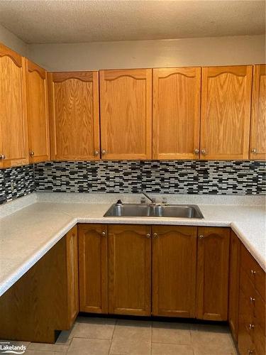 3-378 Hurontario Street, Collingwood, ON - Indoor Photo Showing Kitchen With Double Sink