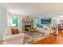 24 Birchwood Drive, Huntsville, ON  - Indoor Photo Showing Living Room With Fireplace 