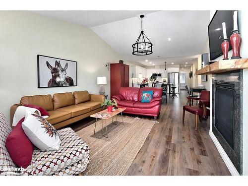 108 Warbler Way, Thornbury, ON - Indoor Photo Showing Living Room With Fireplace