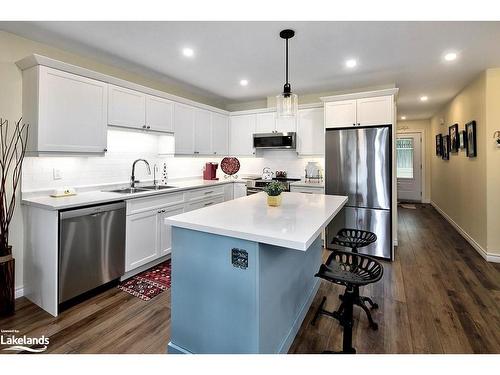 108 Warbler Way, Thornbury, ON - Indoor Photo Showing Kitchen With Double Sink With Upgraded Kitchen