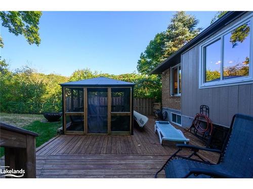 40 Glenwood Drive, Huntsville, ON - Outdoor With Deck Patio Veranda With Exterior