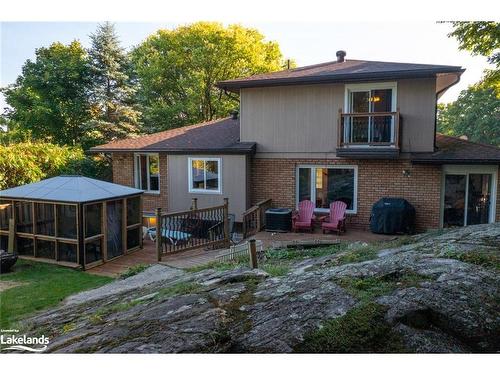 40 Glenwood Drive, Huntsville, ON - Outdoor With Deck Patio Veranda With Exterior