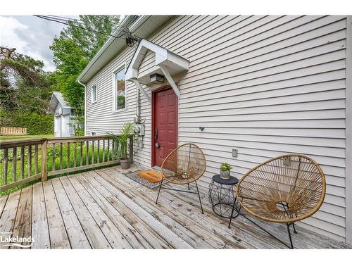 36 West Elliott Street, Huntsville, ON - Outdoor With Deck Patio Veranda With Exterior