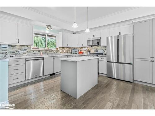 225 Christopher Street, Stayner, ON - Indoor Photo Showing Kitchen With Upgraded Kitchen