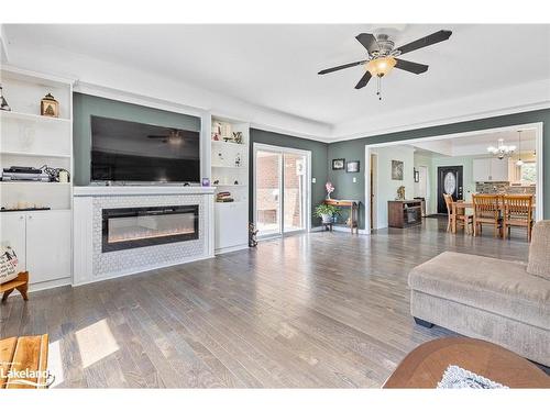 225 Christopher Street, Stayner, ON - Indoor Photo Showing Living Room With Fireplace