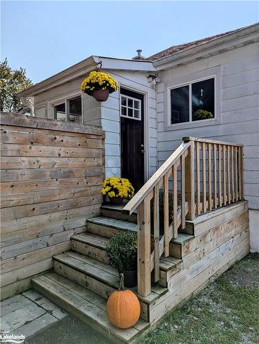 398 Gill Street, Orillia, ON - Outdoor With Deck Patio Veranda With Exterior