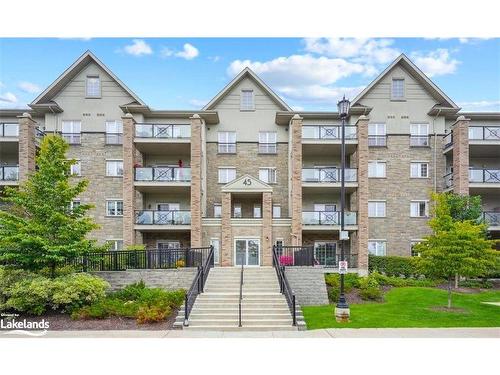 104-45 Ferndale Drive S, Barrie, ON - Outdoor With Balcony With Facade