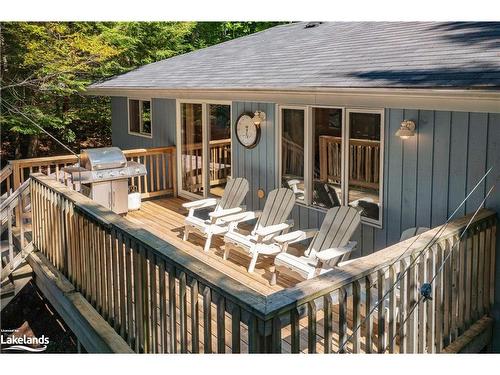 624 Skyline Drive, Armour, ON - Outdoor With Deck Patio Veranda With Exterior