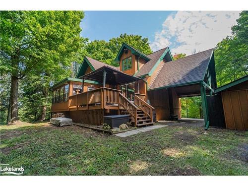 238 Woodland Drive, Huntsville, ON - Outdoor With Deck Patio Veranda With Exterior