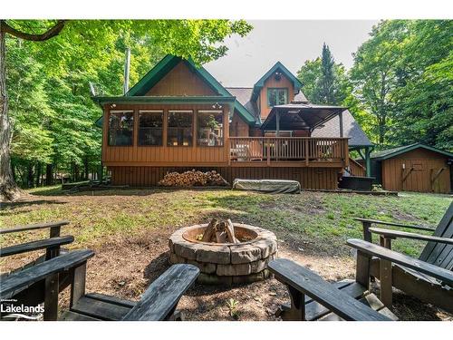 238 Woodland Drive, Huntsville, ON - Outdoor With Deck Patio Veranda