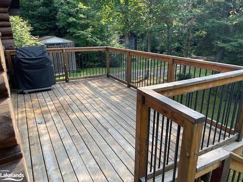 300 Con 2 And 3 Road, Huntsville, ON - Outdoor With Deck Patio Veranda With Exterior