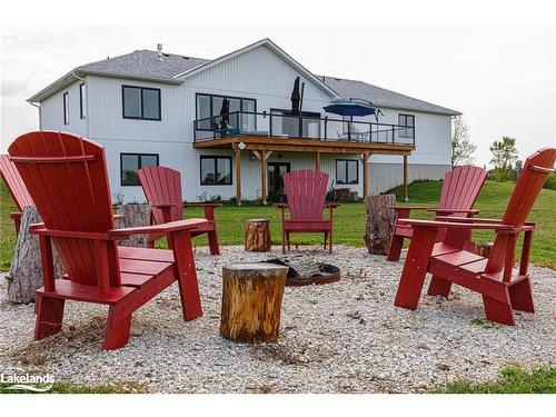 638508 St Vincent-Sydenham Townline, Sydenham, ON - Outdoor With Deck Patio Veranda With Exterior