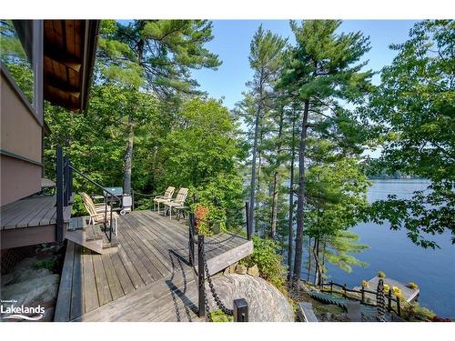 3-1344 Peninsula Rd, Port Carling, ON - Outdoor With Body Of Water With Deck Patio Veranda