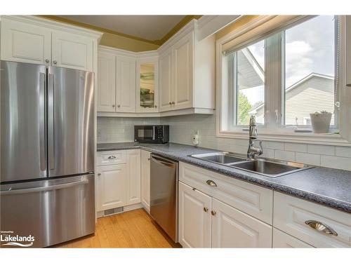 91 Mary Jane Road, Tiny, ON - Indoor Photo Showing Kitchen With Stainless Steel Kitchen With Double Sink