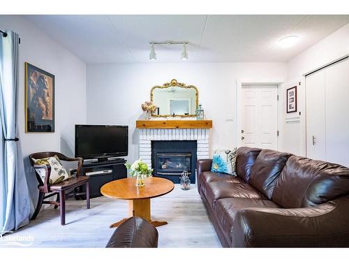 46-19 Dawson Drive, Collingwood, ON - Indoor Photo Showing Living Room With Fireplace