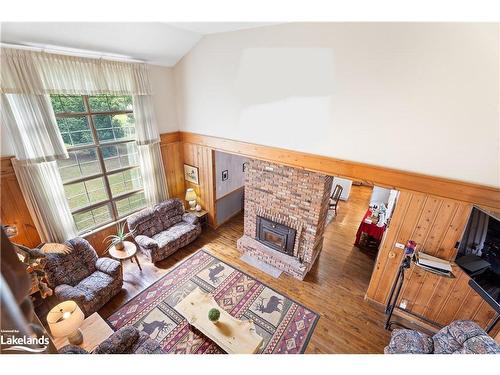 269 Old Muskoka Rd S, South River, ON - Indoor With Fireplace