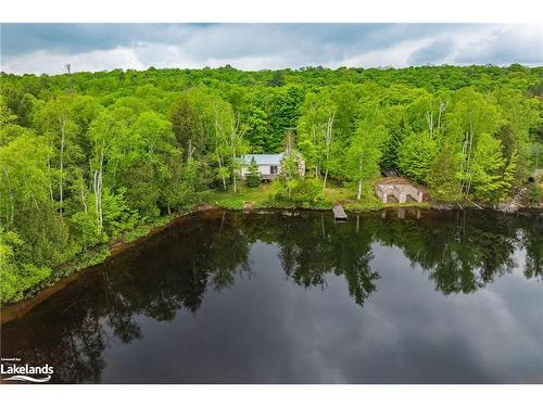 1488 South Waseosa Lake Road, Huntsville, ON - Outdoor With Body Of Water With View