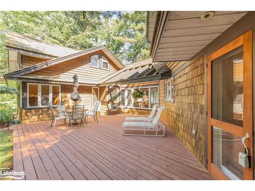 1335 Narrows Road N, Gravenhurst, ON - Outdoor With Deck Patio Veranda With Exterior