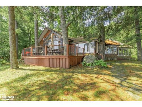 1335 Narrows Road N, Gravenhurst, ON - Outdoor With Deck Patio Veranda