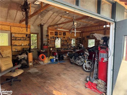 1 Gene'S Court, Mckellar, ON - Indoor Photo Showing Garage