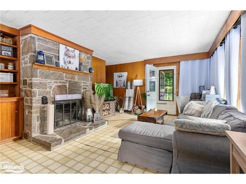 165 James Camp Road, Burk'S Falls, ON - Indoor Photo Showing Living Room With Fireplace