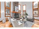 137 Pioneer Lane, The Blue Mountains, ON  - Indoor Photo Showing Living Room With Fireplace 