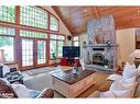 8-1113 Bradley Rd, Muskoka Lakes, ON  - Indoor Photo Showing Living Room With Fireplace 