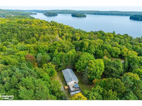 1075 Elder Road, Dwight, ON - Outdoor With Body Of Water With View