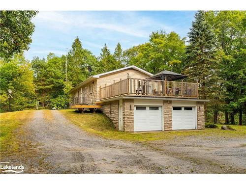 1075 Elder Road, Dwight, ON - Outdoor With Deck Patio Veranda