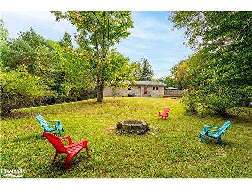 1075 Elder Road, Dwight, ON - Outdoor With Backyard