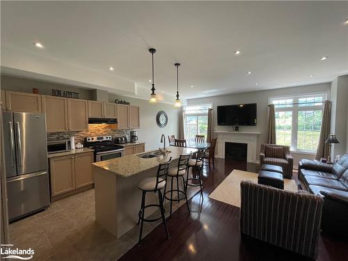 11-689616 Monterra Road, The Blue Mountains, ON - Indoor Photo Showing Other Room With Fireplace