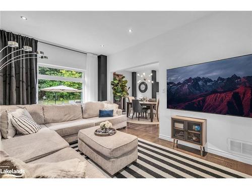 13 Mulberry Court, Barrie, ON - Indoor Photo Showing Living Room With Fireplace