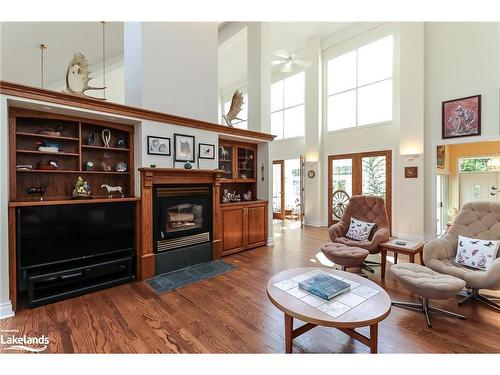 326 Blueberry Marsh Road, Oro-Medonte, ON - Indoor Photo Showing Living Room With Fireplace