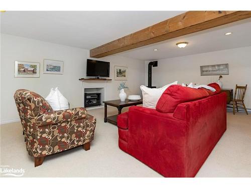 49 Madeline Drive, Collingwood, ON - Indoor Photo Showing Bedroom With Fireplace